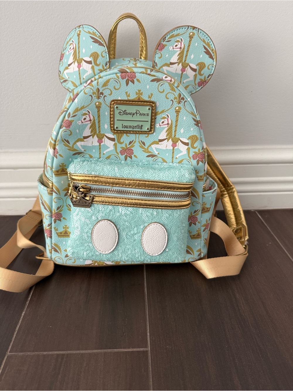 Loungefly Mickey Mouse: The Main Attraction Mini Backpack, Series 7 of 12